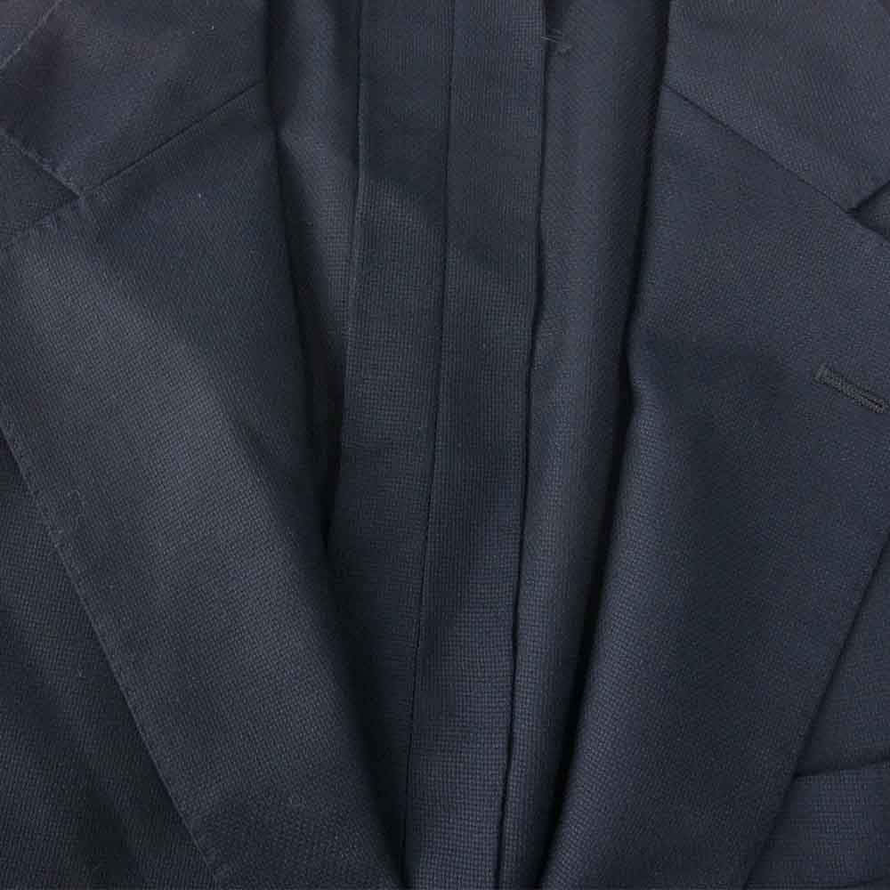 ジェイプレス REDA レダ イタリアンファブリック サマーウール 2B テーラード ジャケット ネイビー系 38L【中古】