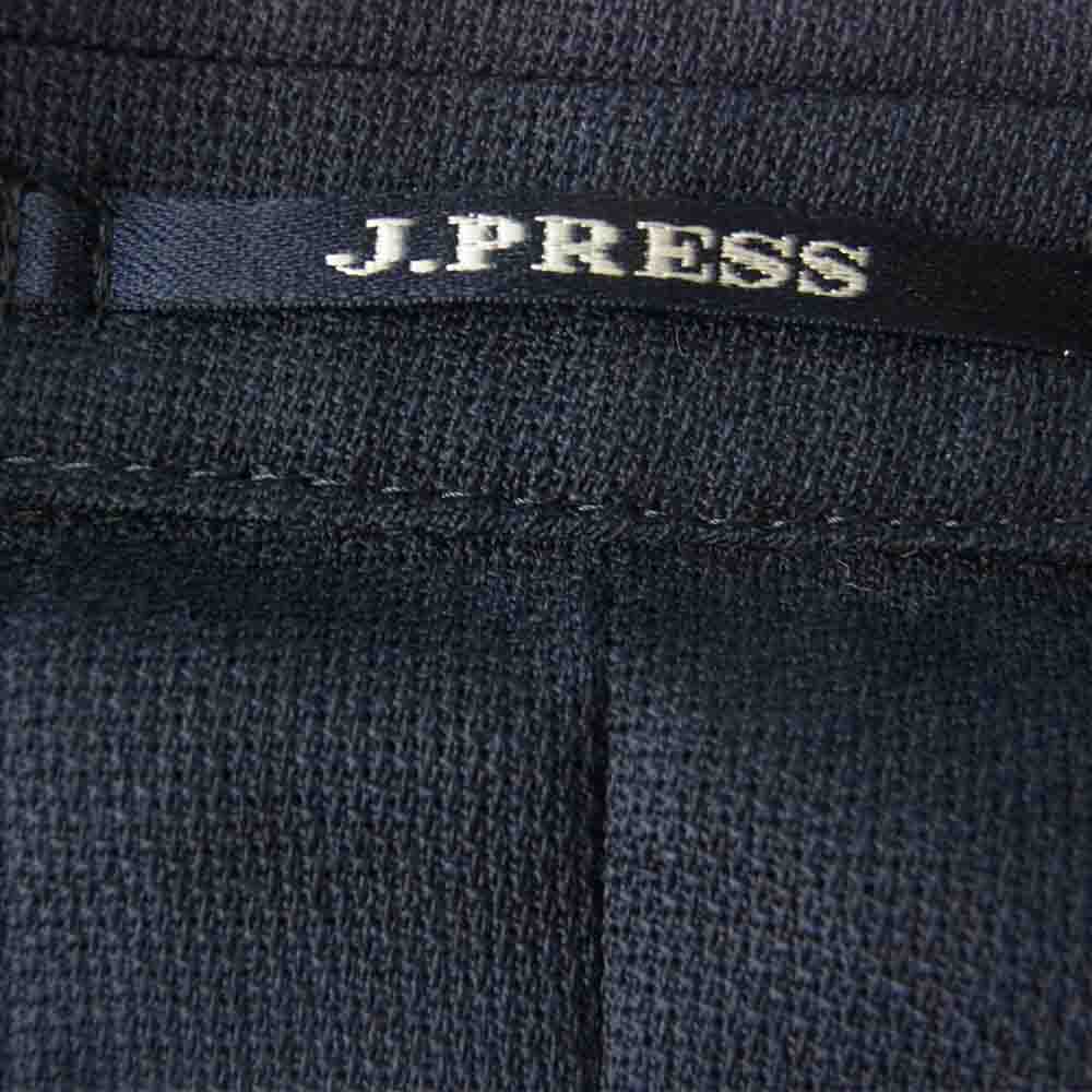 ジェイプレス REDA レダ イタリアンファブリック サマーウール 2B テーラード ジャケット ネイビー系 38L【中古】