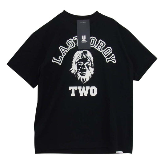 UNDERCOVER アンダーカバー UC1B9807-2 × HUMAN MADE ヒューマンメイド LAST ORGY 2 T-SHIRT ラストオージー 2 Tシャツ ブラック系 L【新古品】【未使用】【中古】