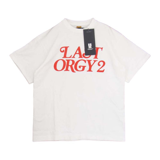 UNDERCOVER アンダーカバー UC1B9807-1 × HUMAN MADE ヒューマンメイド TEE LO2 VERDY LOGO ラストオージー 2 Tシャツ ホワイト系 L【新古品】【未使用】【中古】
