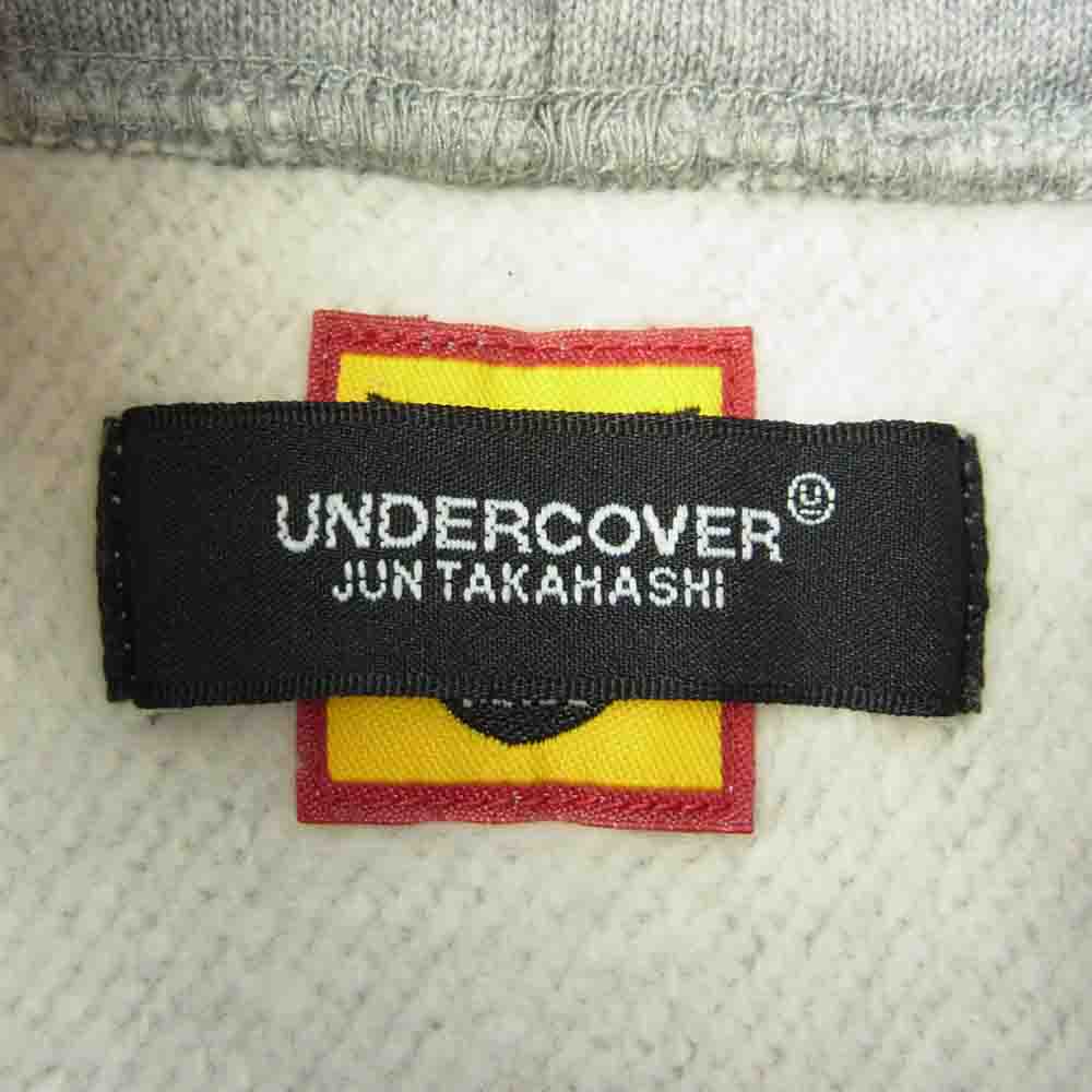 UNDERCOVER アンダーカバー UC1B9805 × HUMAN MADE ヒューマンメイド HOODIE LO2 VERDY LOGO ラストオージー 2 ロゴ スウェット パーカー グレー系 L【新古品】【未使用】【中古】