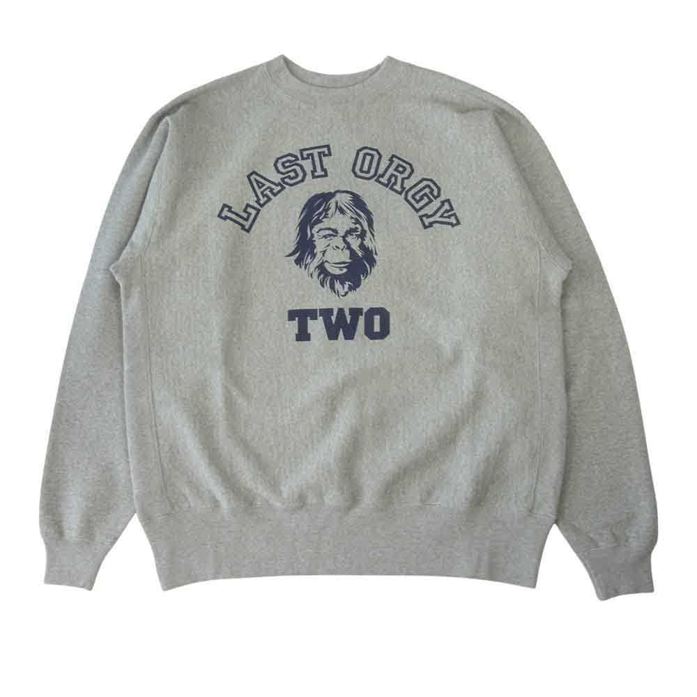 UNDERCOVER アンダーカバー UC1B9806 × HUMAN MADE ヒューマンメイド SWEAT LO2 College LOGO ラストオージー 2 カレッジ ロゴ スウェット グレー系 XL【新古品】【未使用】【中古】