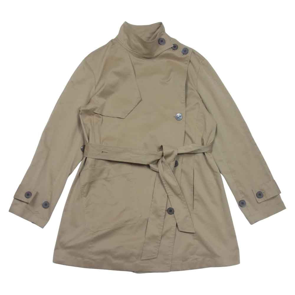 VIVIENNE TAM ヴィヴィアンタム スタンドカラー トレンチコート ベージュ系 38【中古】