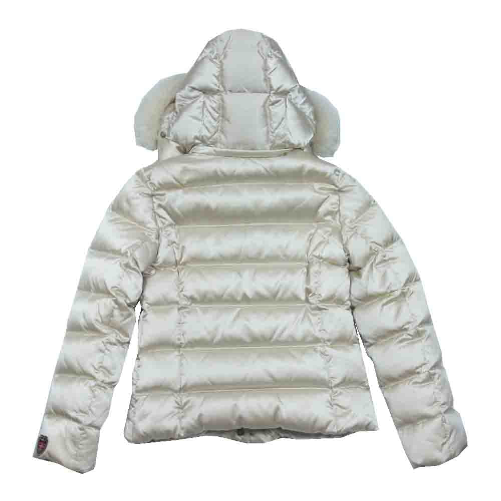 BURBERRY バーバリー FC006-825-40 ファー付き ダウン ジャケット ゴールド系 36【中古】