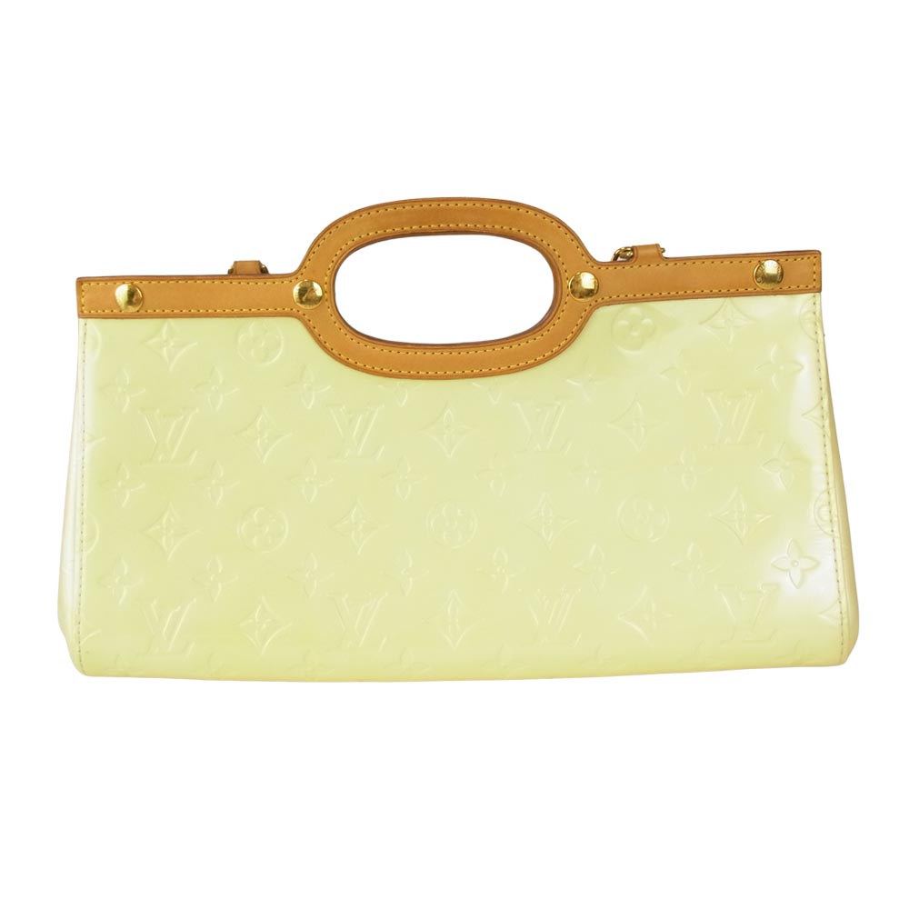 LOUIS VUITTON ルイ・ヴィトン M91374 モノグラム ヴェルニ ロクスバリー ドライブ 2WAY ショルダー バッグ イエロー系【中古】