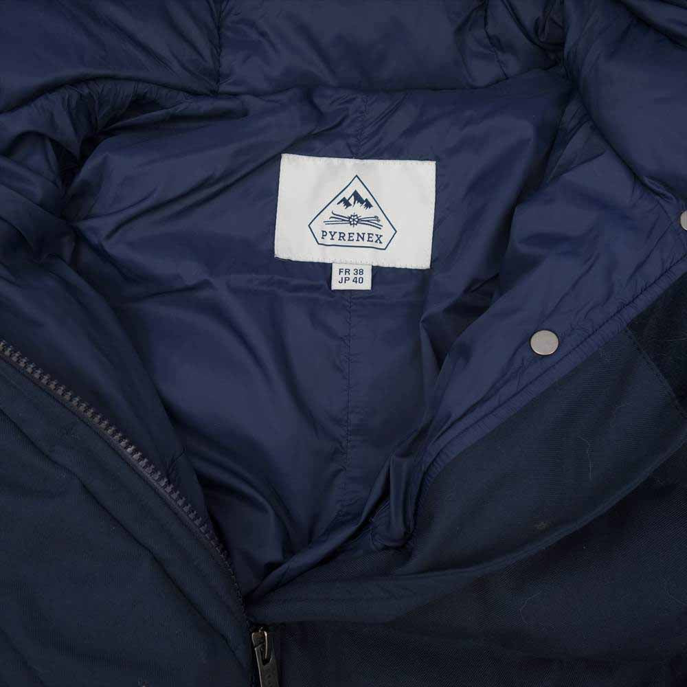 ピレネックス HWM056 GRENOBLE グレノーブル ダウン コート ネイビー系 JP40【中古】
