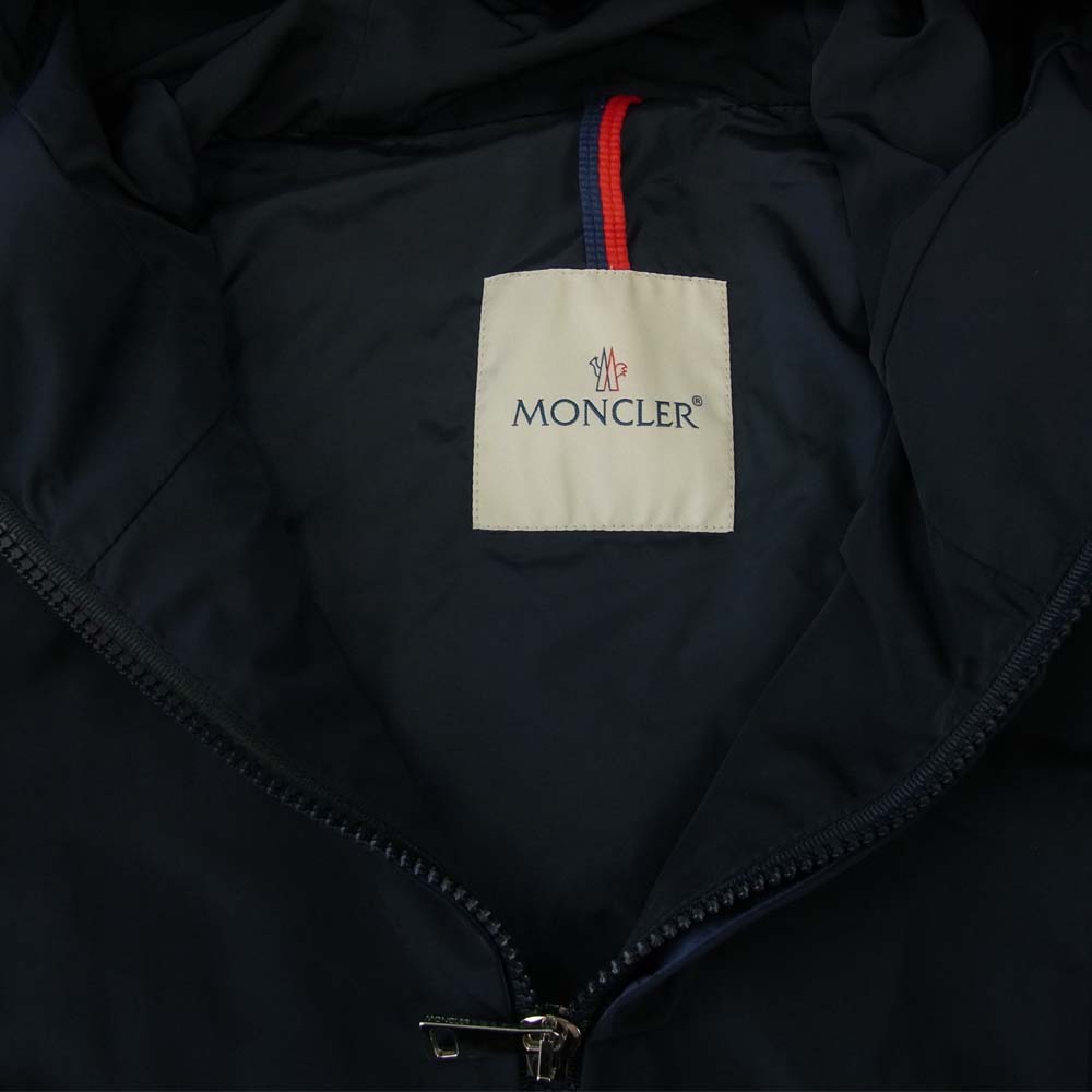 MONCLER モンクレール TUILE チュイール ナイロン フーディ コート ネイビー系 1【中古】