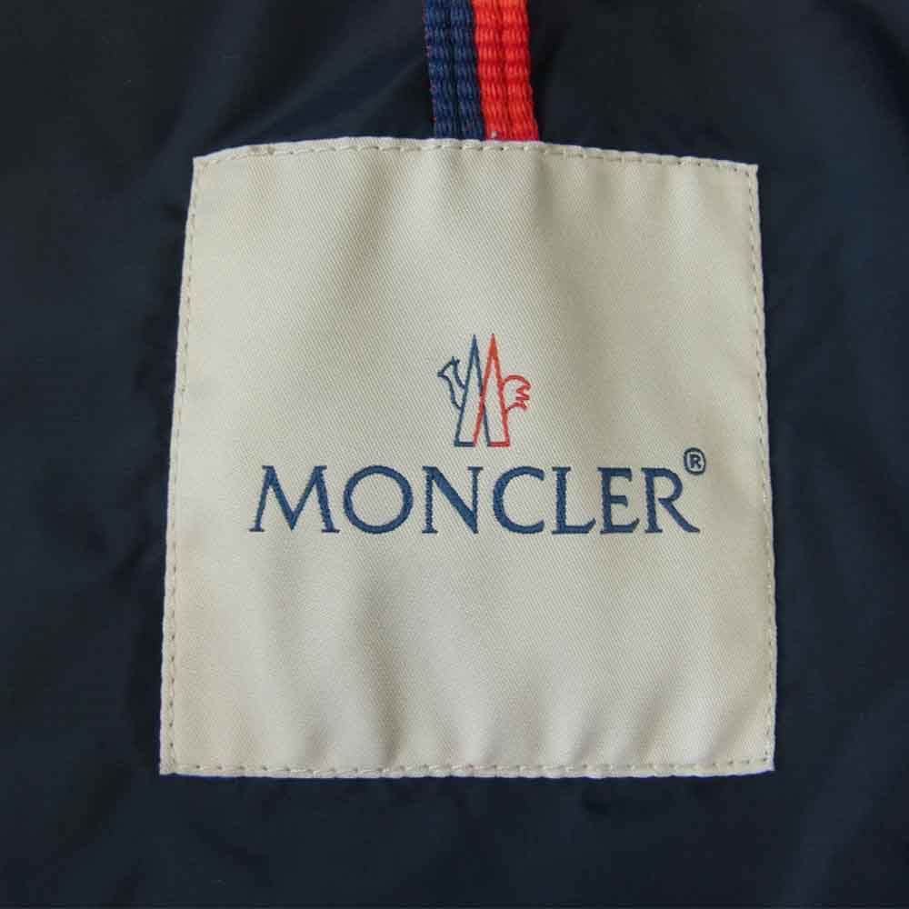 MONCLER モンクレール TUILE チュイール ナイロン フーディ コート ネイビー系 1【中古】