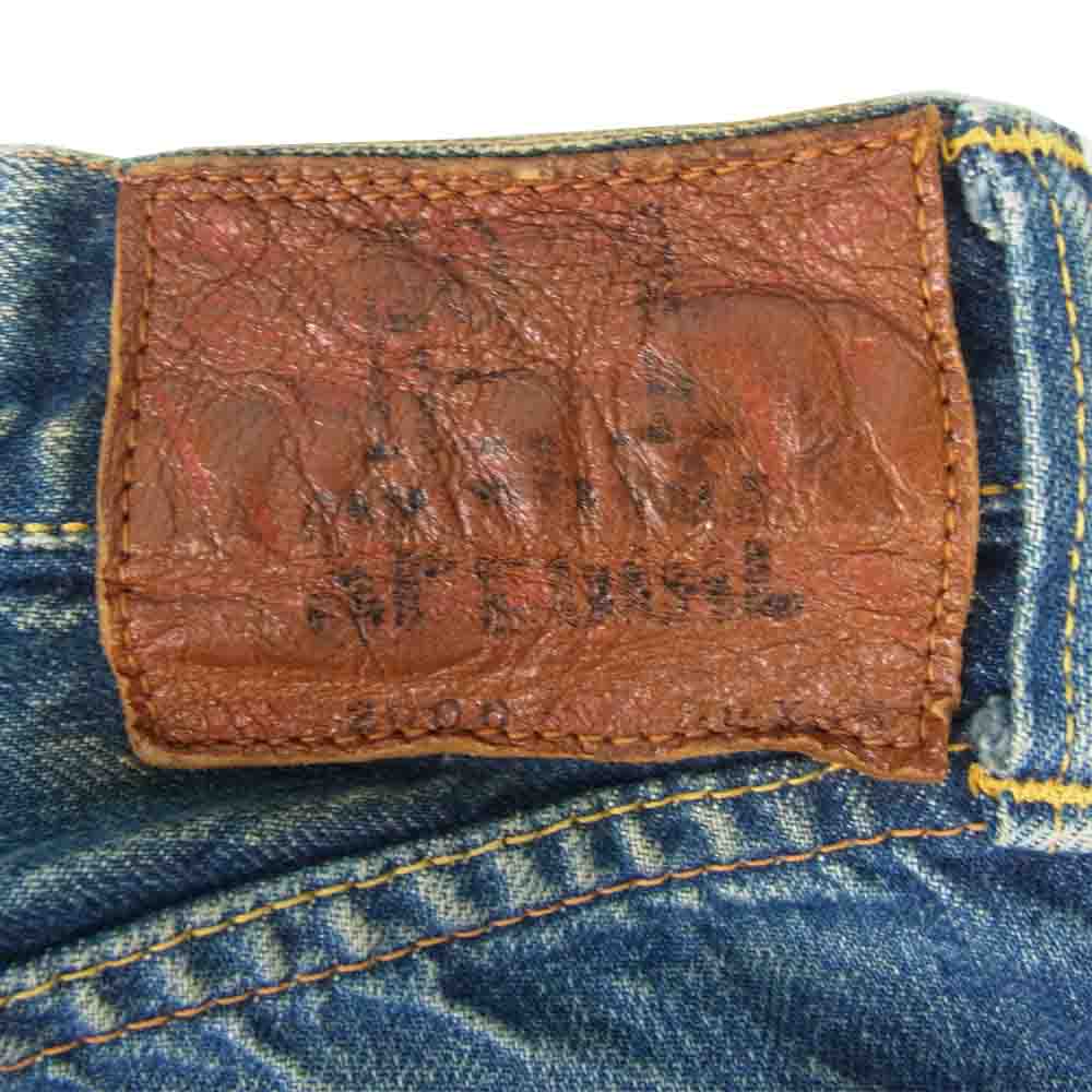EVISU エヴィス 2000 NO1 SPECIAL デニム パンク インディゴブルー系 30【中古】