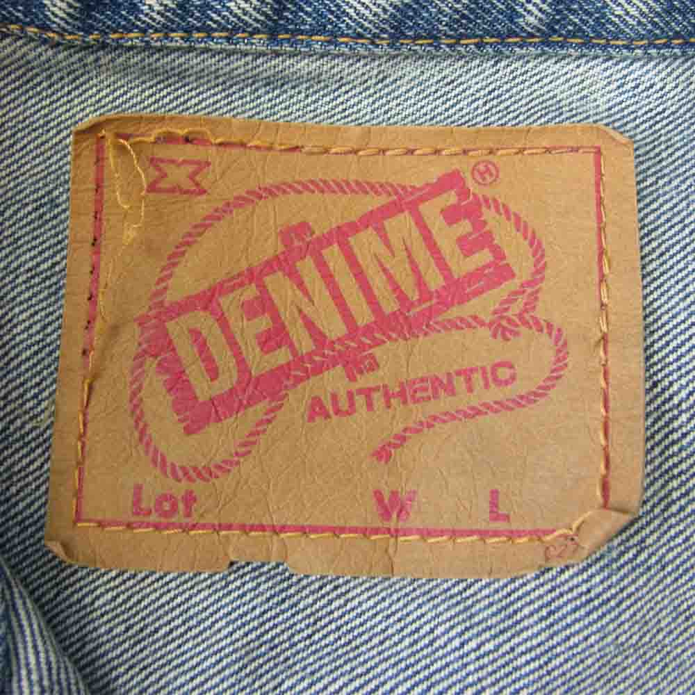 Denime ドゥニーム 2nd type デニム ジャケット インディゴブルー系 40【中古】