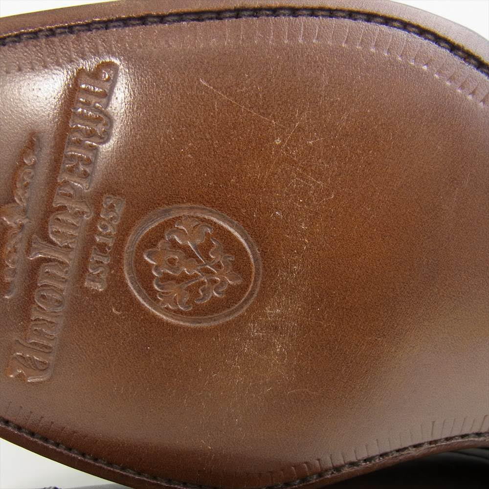 ユニオンインペリアル 未使用品 U1820 ストレートチップ シューズ ブラウン系 7【極上美品】【中古】