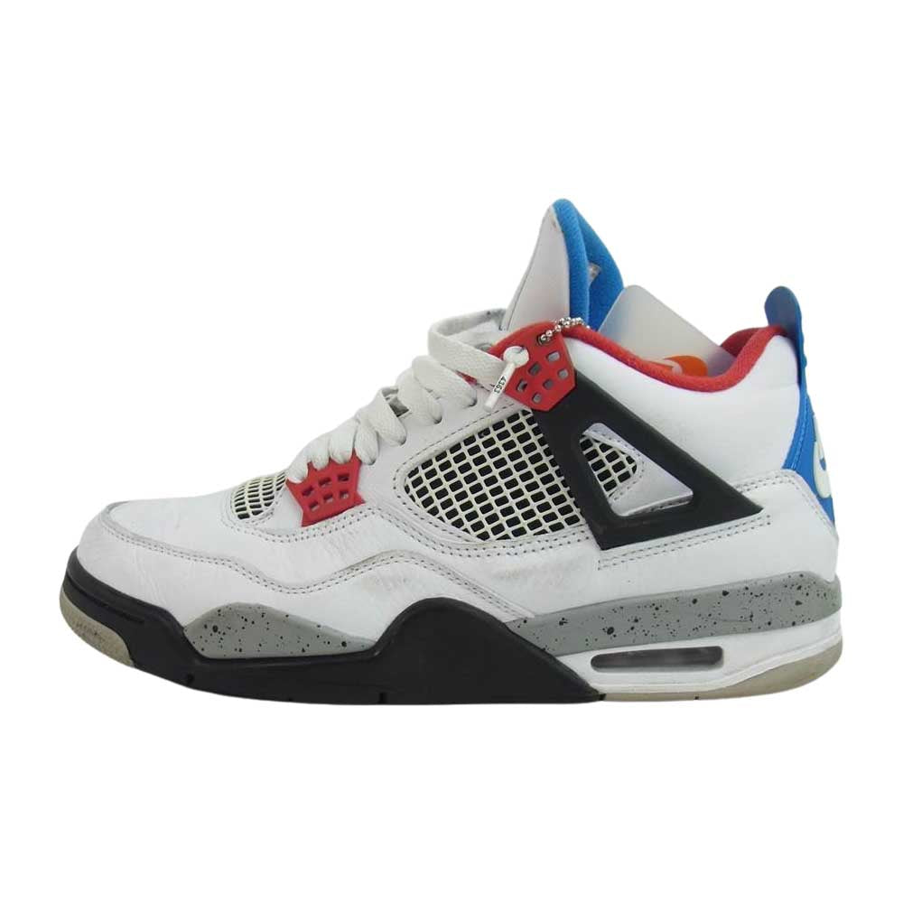 NIKE ナイキ CI1184-146 AIR JORDAN 4 RETRO SE WHAT THE エアジョーダン レトロ ホワイト系 27.5cm【中古】