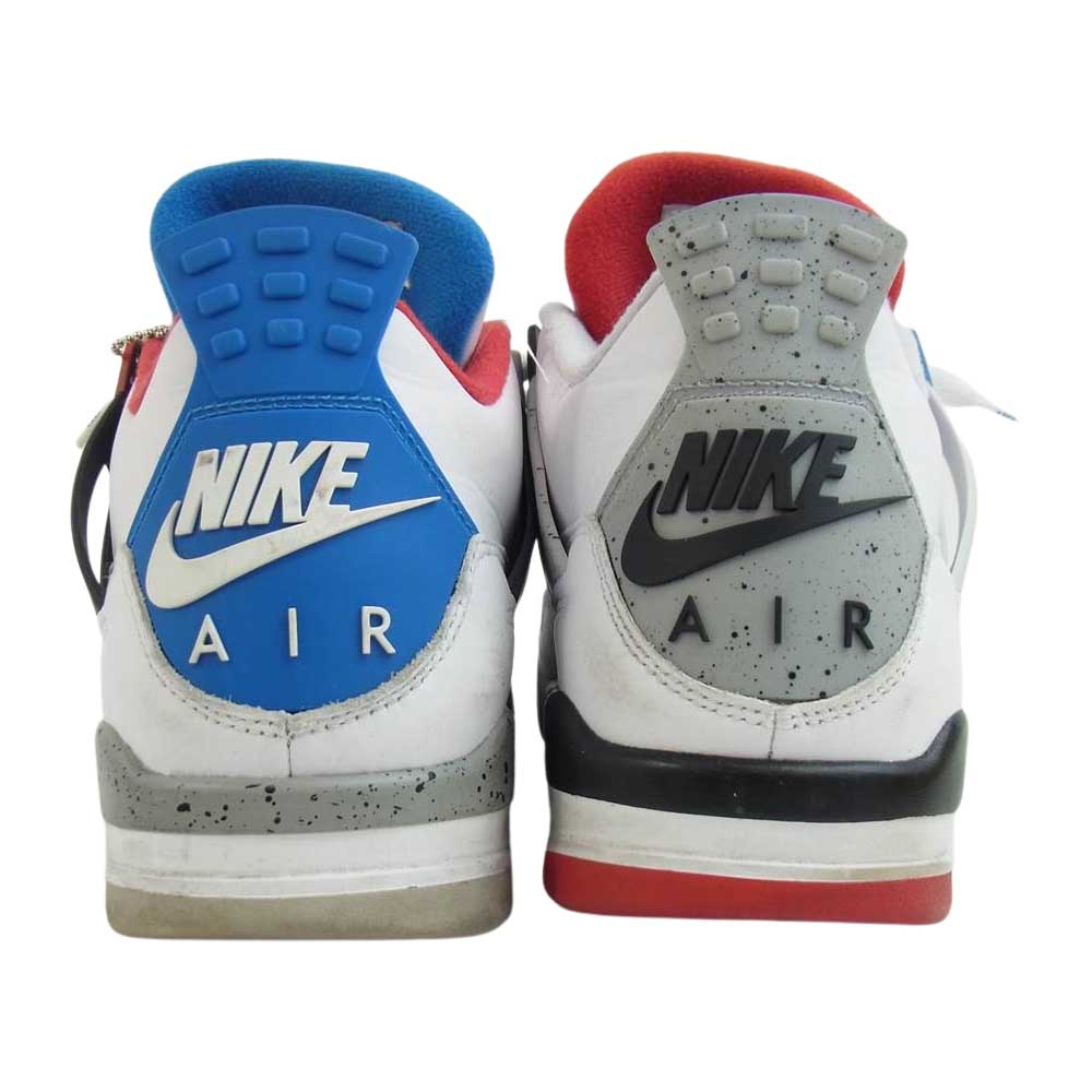 NIKE ナイキ CI1184-146 AIR JORDAN 4 RETRO SE WHAT THE エアジョーダン レトロ ホワイト系 27.5cm【中古】