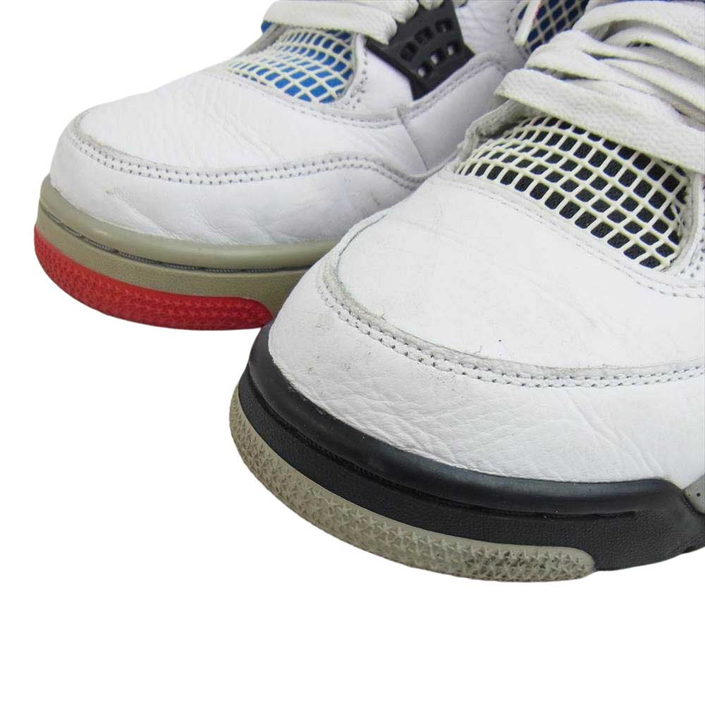 NIKE ナイキ CI1184-146 AIR JORDAN 4 RETRO SE WHAT THE エアジョーダン レトロ ホワイト系 27.5cm【中古】