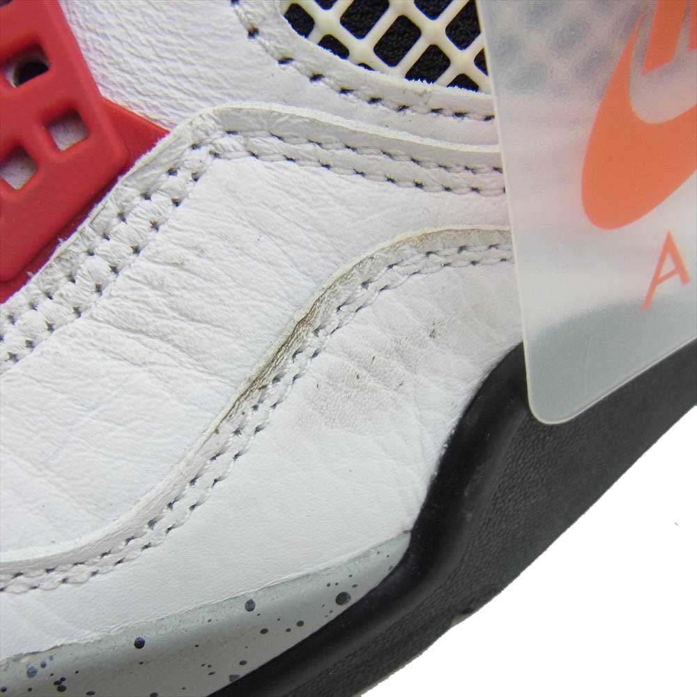 NIKE ナイキ CI1184-146 AIR JORDAN 4 RETRO SE WHAT THE エアジョーダン レトロ ホワイト系 27.5cm【中古】