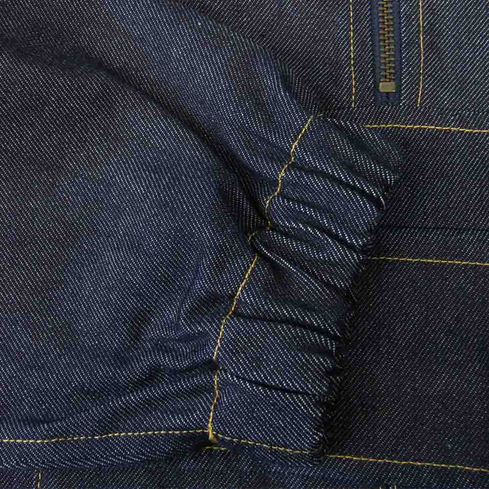 ファセッタズム RIOT RF21S-JK-U05 DENIM PARKA ハーフジップ デニム パーカー フーディ インディゴブルー系 L【新古品】【未使用】【中古】
