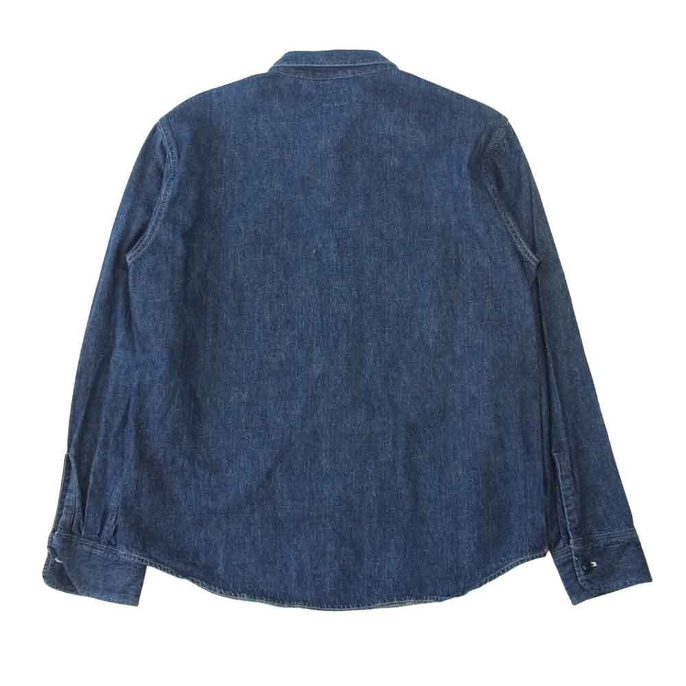 TENDERLOIN テンダーロイン T-DENIM WORK SHT デニム ワーク 長袖 シャツ インディゴブルー系 S【中古】