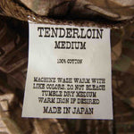 TENDERLOIN テンダーロイン cotton sht print as s/s プリント 半袖 シャツ  ブラウン系 M【新古品】【未使用】【中古】
