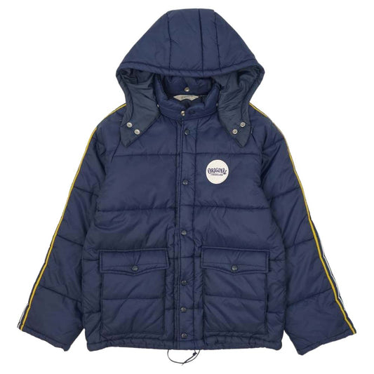 TENDERLOIN テンダーロイン T-NRA RACING ナイロン 中綿 ジャケット ネイビー系 M【美品】【中古】