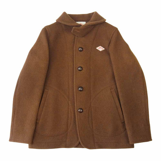 Danton ダントン 16A-SL-001 WOOL MOSSER CORT ウール モッサ コート ブラウン レディース ブラウン系 34【中古】