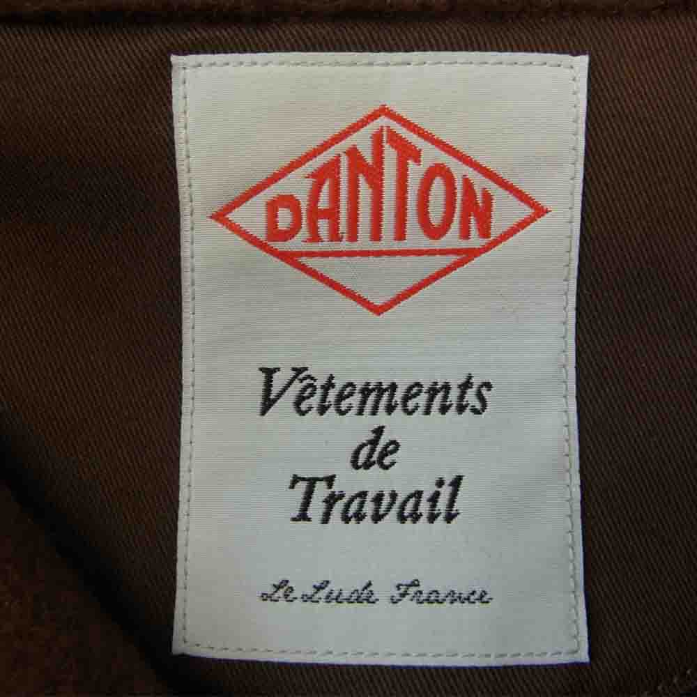 Danton ダントン 16A-SL-001 WOOL MOSSER CORT ウール モッサ コート ブラウン レディース ブラウン系 34【中古】