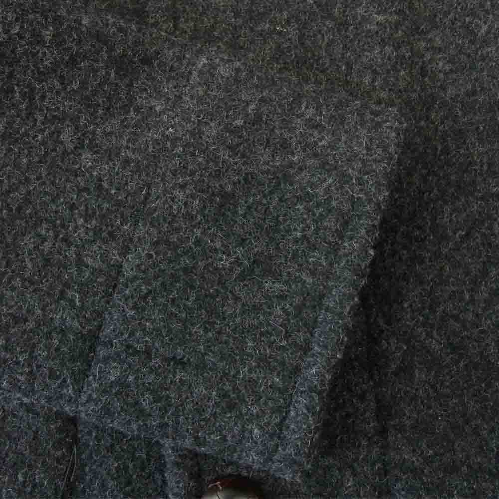 Danton ダントン 16A-SL-001 WOOL MOSSER CORT ウール モッサ コート ブラック レディース ダークグレー系 34【中古】