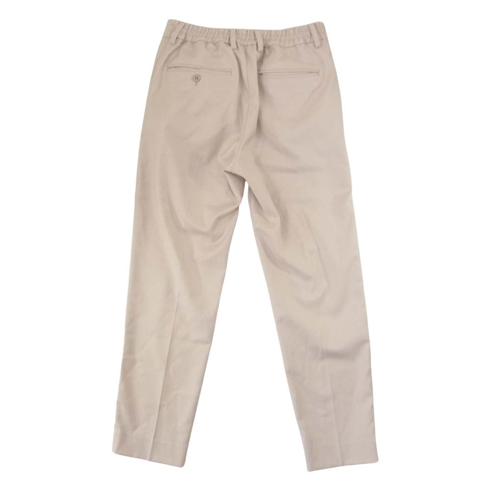 ミスタージェントルマン レーヨン混 タック スラックス ベージュ系 S【中古】