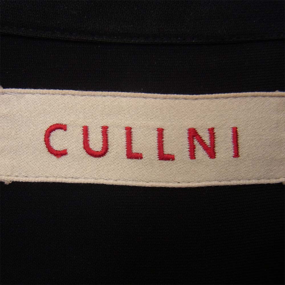 クルニ 20-SS-048 STUDIOUS 別注 クレリック ロング シャツ ブラック系 1【中古】