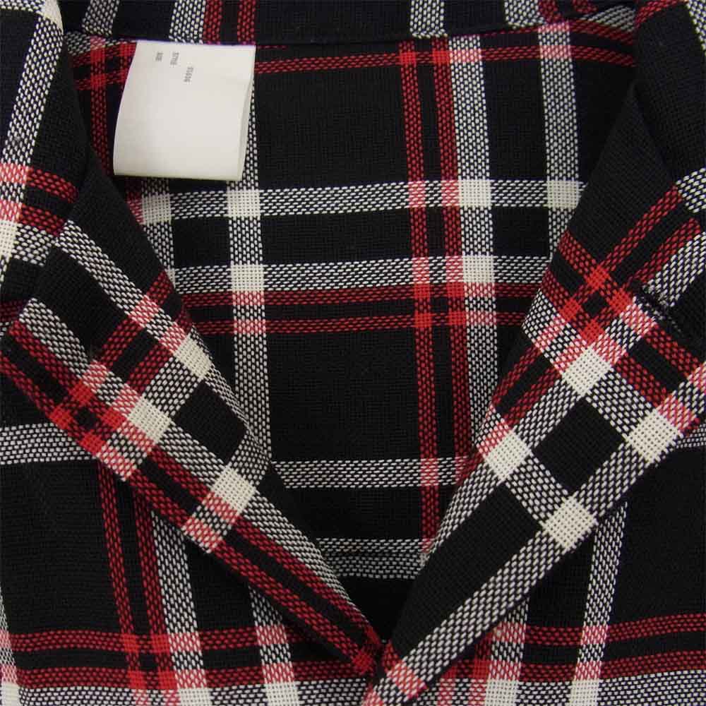 N.HOOLYWOOD エヌハリウッド 20SS 1201-SH10-069 REBEL FABRIC BY UNDERCOVER S/S BIG SHIRT アンダーカバー ビッグ シャツ ブラック系 38【中古】