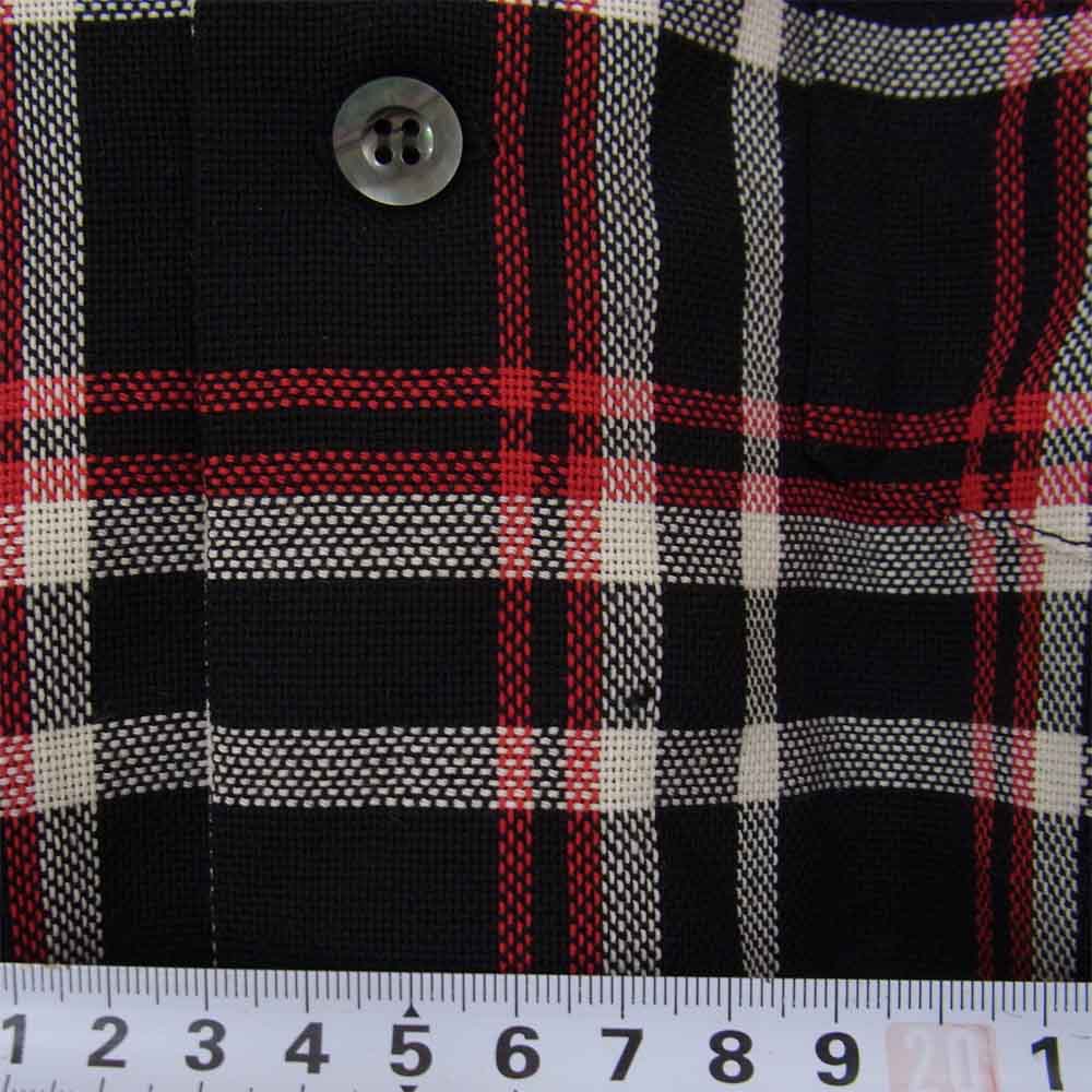 N.HOOLYWOOD エヌハリウッド 20SS 1201-SH10-069 REBEL FABRIC BY UNDERCOVER S/S BIG SHIRT アンダーカバー ビッグ シャツ ブラック系 38【中古】