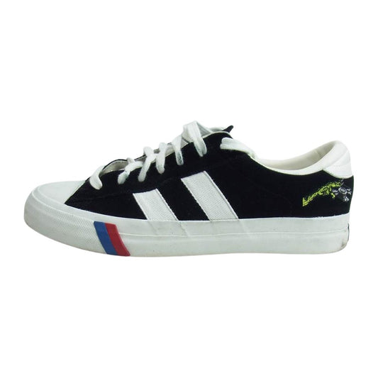 WACKO MARIA ワコマリア PRO KEDS プロケッズ MK-100 ROYAL PLUS ロイヤルプラス スニーカー ブラック系 ホワイト系 27.5【中古】