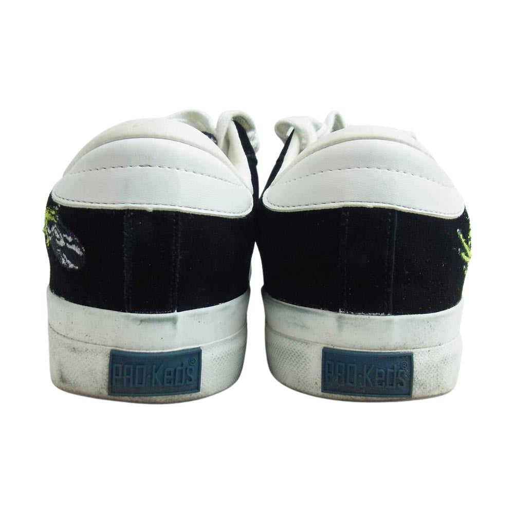 WACKO MARIA ワコマリア PRO KEDS プロケッズ MK-100 ROYAL PLUS ロイヤルプラス スニーカー ブラック系 ホワイト系 27.5【中古】