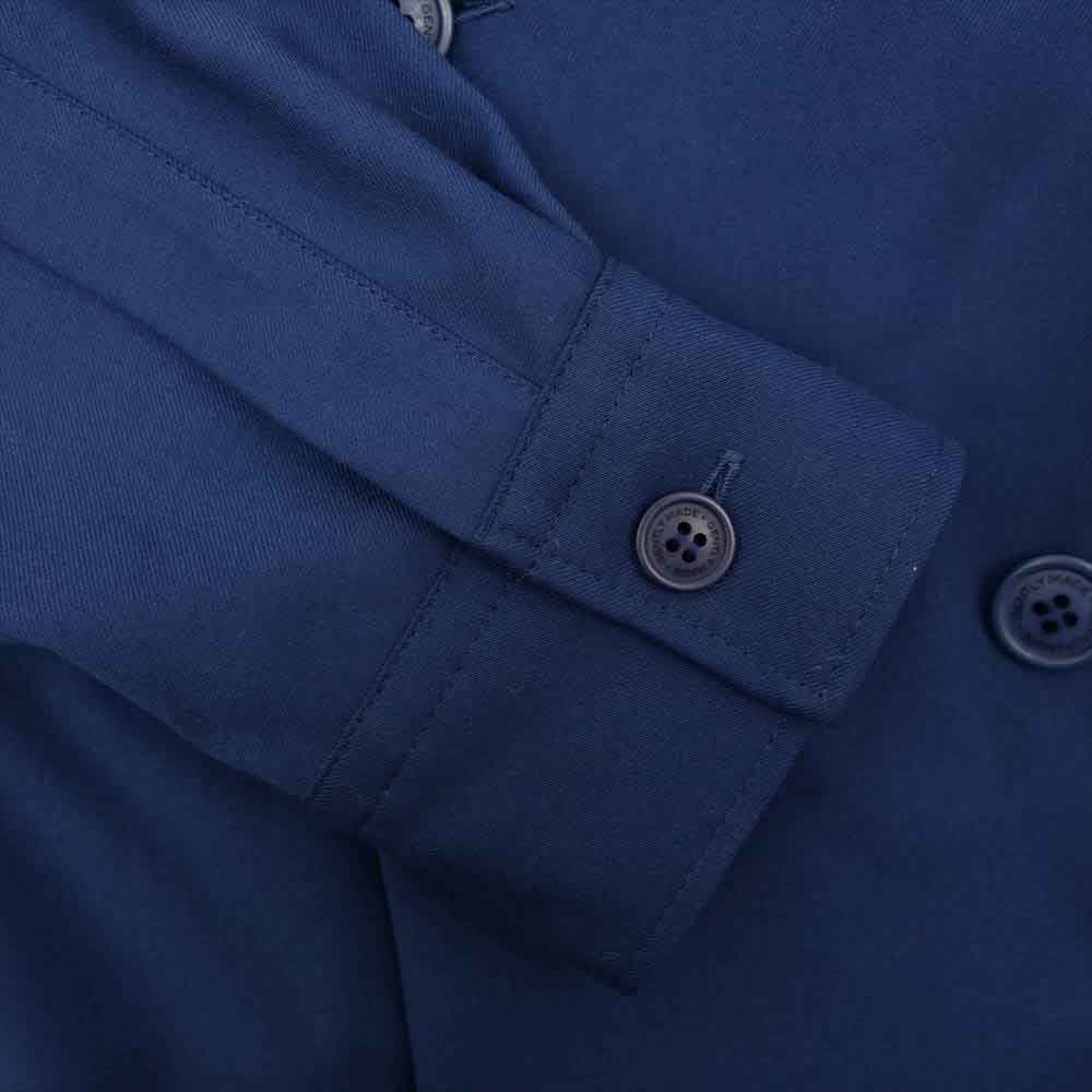 ミスタージェントルマン レーヨン混 セットアップ ダブルブレストジャケット パンツ ブルー系 M【美品】【中古】