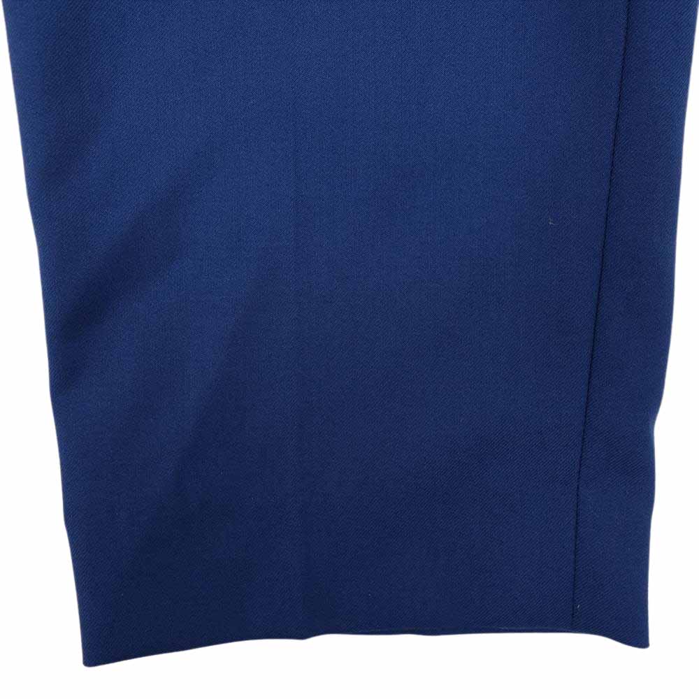 ミスタージェントルマン レーヨン混 セットアップ ダブルブレストジャケット パンツ ブルー系 M【美品】【中古】