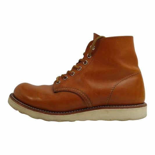 RED WING レッドウィング 9871 Irish Setter 6 Round-toe アイリッシュセッター ブーツ 四角犬タグ ゴールドラセット セコイア US7.5D【中古】