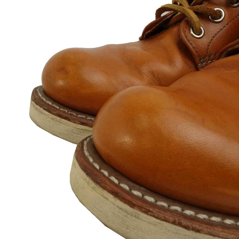 RED WING レッドウィング 9871 Irish Setter 6 Round-toe アイリッシュセッター ブーツ 四角犬タグ ゴールドラセット セコイア US7.5D【中古】