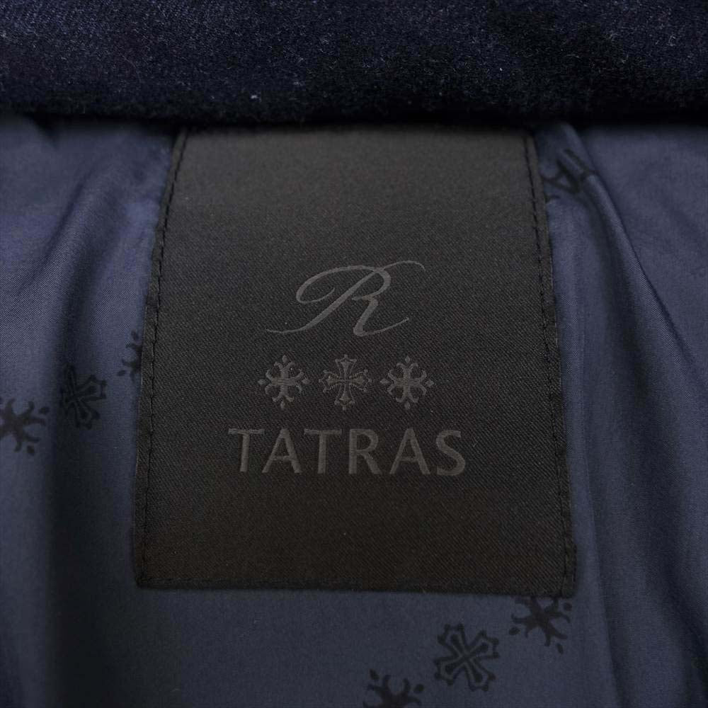 TATRAS タトラス MTAT21A4289-D  DOMIZIANO ドミッツィアーノ フード付き ダウン ジャケット ネイビー系【中古】