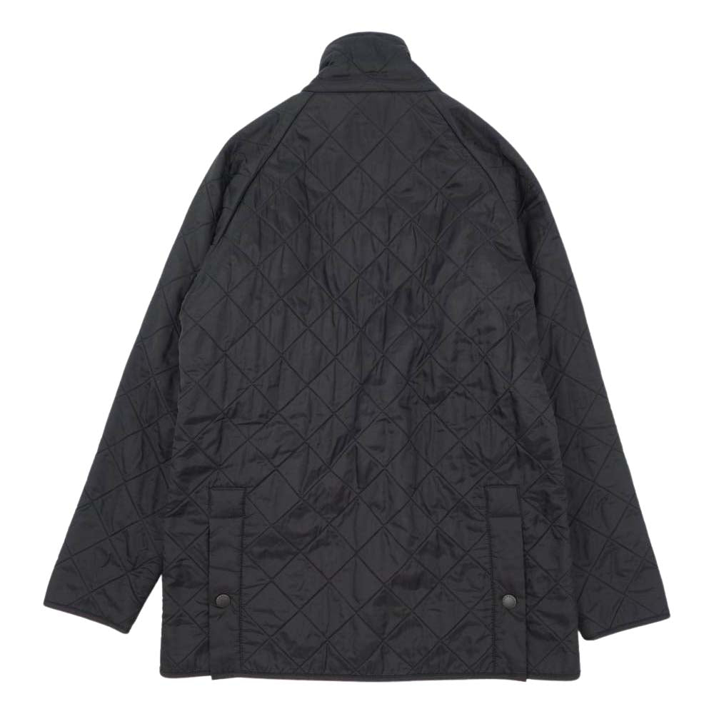 Barbour バブアー 1502091 国内正規品 裏地 フリース キルティング ジャケット ブラック系 38【中古】