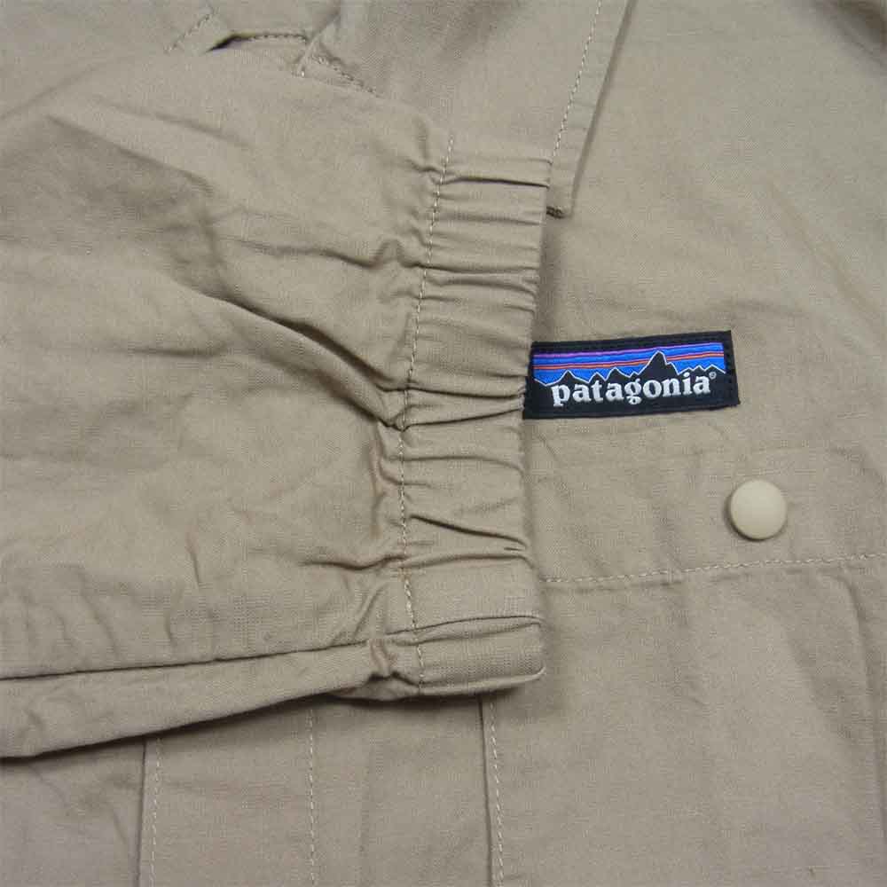 patagonia パタゴニア 20SS 25335 Lightweight All-Wear hemp Coaches Jacket ライトウェイト オールウェア ヘンプ コーチズ ジャケット ベージュ系 S【中古】
