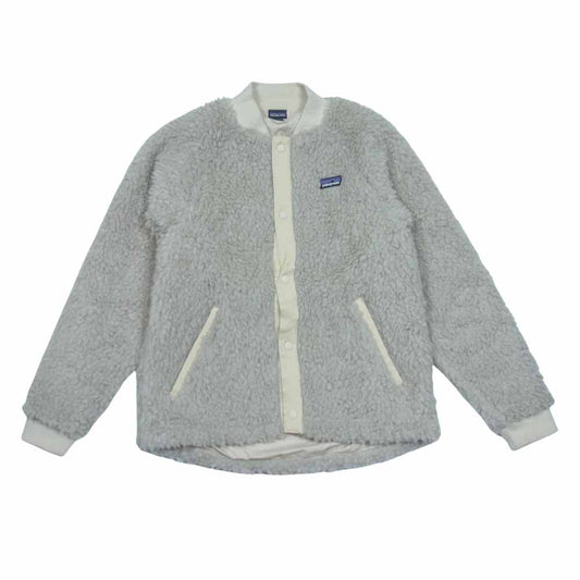 patagonia パタゴニア 65415 Girls' Retro-X Bomber Jacket ガールズ レトロX ボマー ジャケット フリース ベージュ系 XL【中古】