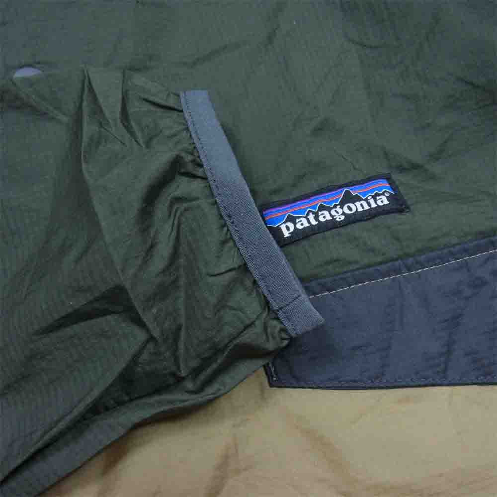 patagonia パタゴニア 20SS 24150 20年製 Houdini Snap-T Pullover フーディニ スナップT プルオーバージャケット カーキ系 M【中古】