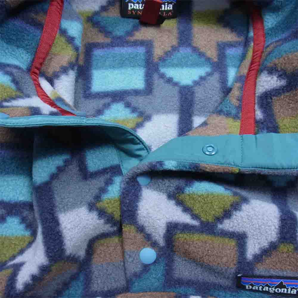 patagonia パタゴニア 19AW 25580 Lightweight Synchilla Snap-T Pullover シンチラスナップ-T プルオーバー フリース ジャケット ブルー系 M【中古】