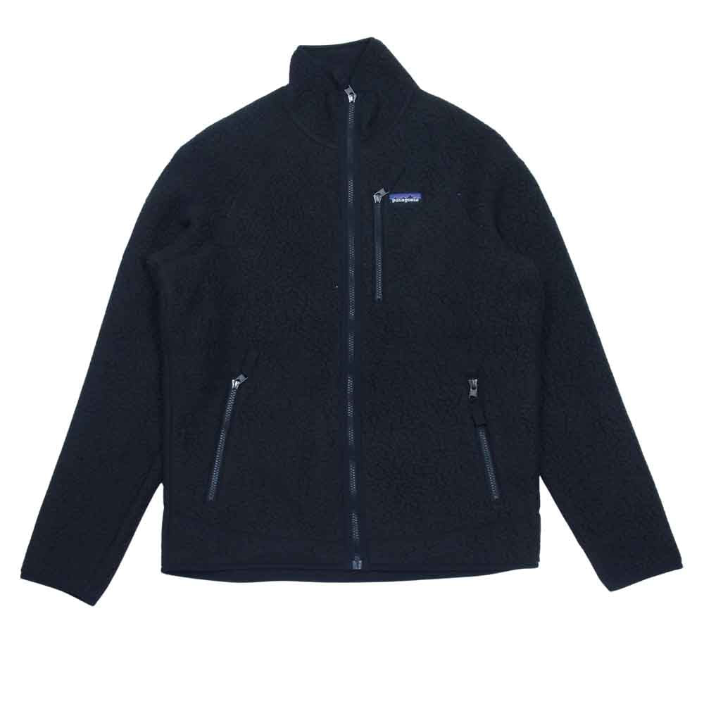 patagonia パタゴニア 19AW 22801 RETRO PILE JACKET レトロ パイル ジャケット フリースジャケット ブラック系 M【中古】