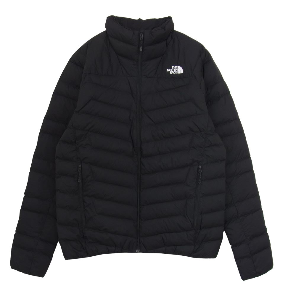 THE NORTH FACE ノースフェイス NY32012 THUNDER JACKET サンダー ジャケット ダウン ジャケット ブラック系 L【中古】