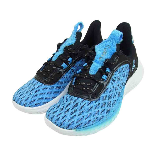 アンダーアーマー 3024248 UA CURRY 9 STREET カリー 9 セサミストリート スニーカー ブルー系 US9.5【新古品】【未使用】【中古】