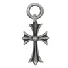 CHROME HEARTS クロムハーツ（原本無） TINY CH CROSS タイニー クロス チャーム シルバー系【中古】