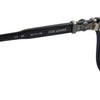 CHROME HEARTS クロムハーツ（原本無） COX UCKER CHクロステンプル アイウェア メガネ ブラック系【中古】