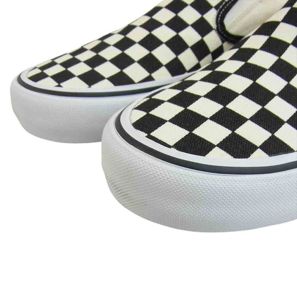 VANS バンズ VN00097MJ6J Slip-On Pro 50th '82 CHECKERBOARD スリッポン プロ 50周年モデル チェッカーボード ブラック系 ホワイト系 US11【美品】【中古】