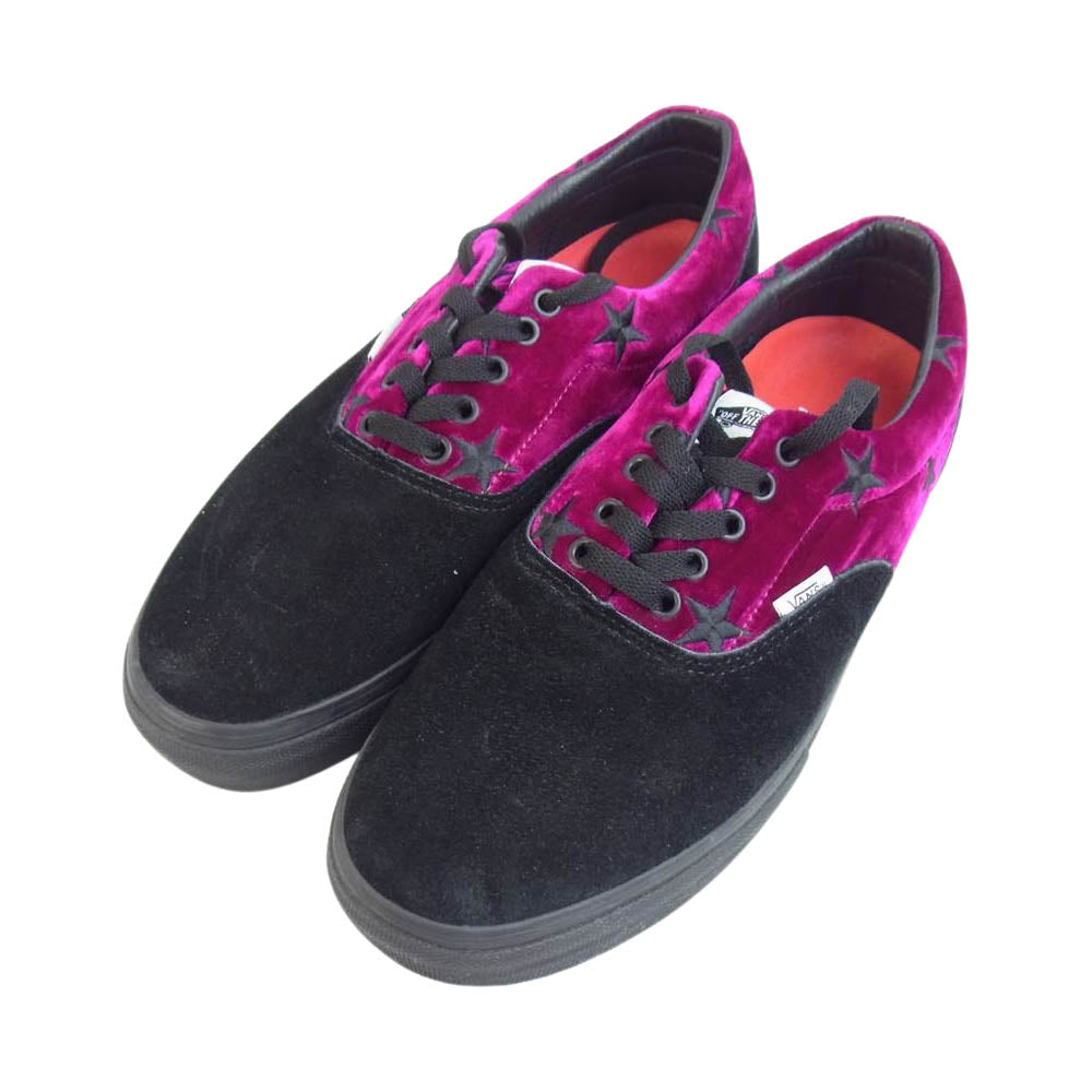 Supreme シュプリーム 13AW VANS ERA PRO Velvet バンズ エラ プロ ベルベット  ブラック系 US11【極上美品】【中古】