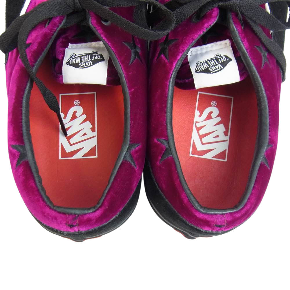 Supreme シュプリーム 13AW VANS ERA PRO Velvet バンズ エラ プロ ベルベット  ブラック系 US11【極上美品】【中古】